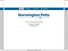 Tablet Screenshot of normingtonpetts.com